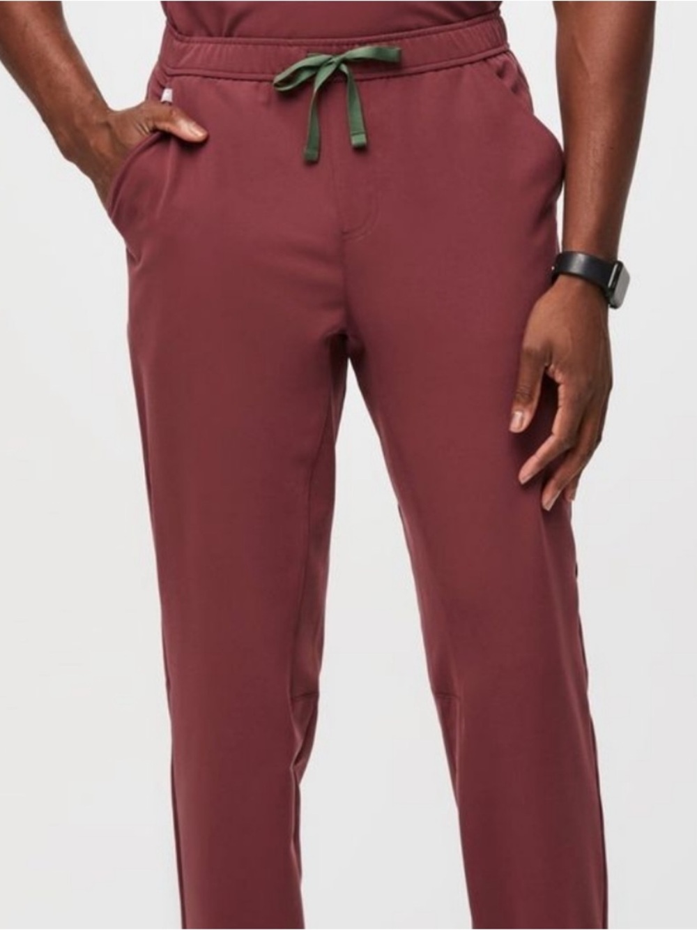 Figs Men’s Joggers Dark Cherry Medium